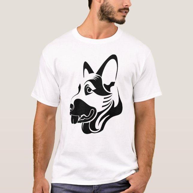 German Shepherd T-Shirt (Front)