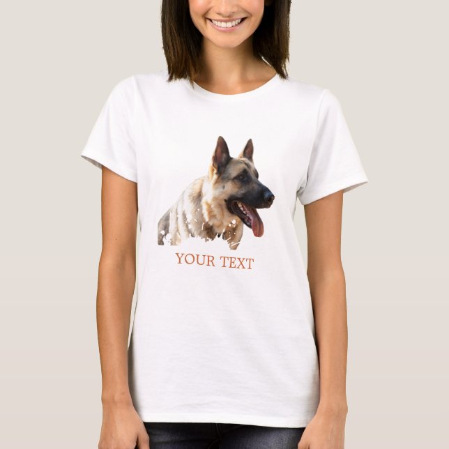 German Shepherd T-Shirt (Front)