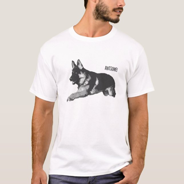 German Shepherd T-Shirt (Front)