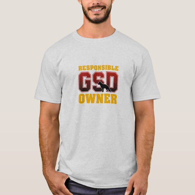 German Shepherd T-Shirt (Front)