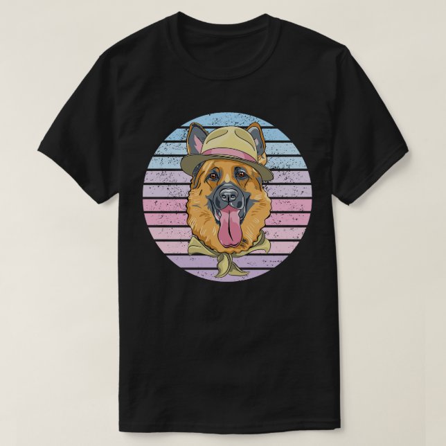 German Shepherd T-Shirt (Design Front)