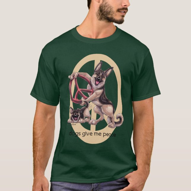 German Shepherd T Shirt (Front)