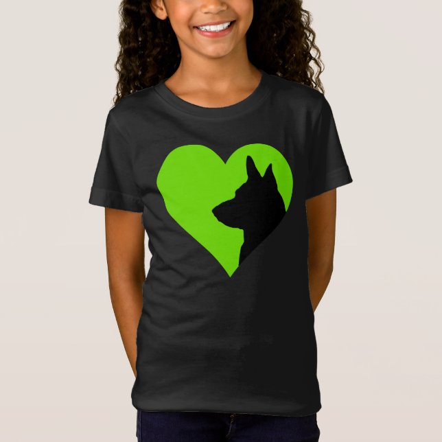 German Shepherd  T-Shirt (Front)