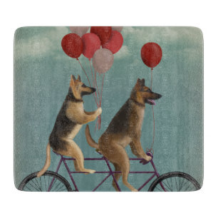 German Shepherd Tandem Cutting Board