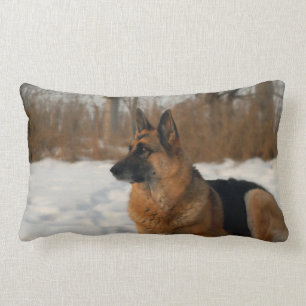 German Shepherd Throw Pillow