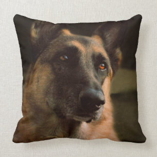 German Shepherd Throw Pillow