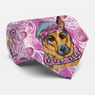 German Shepherd    Tie