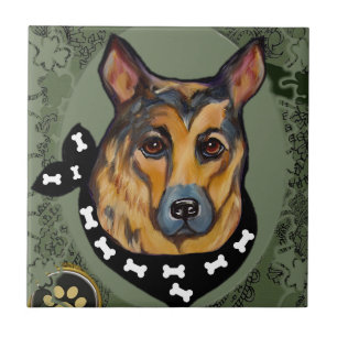 GERMAN SHEPHERD TILE