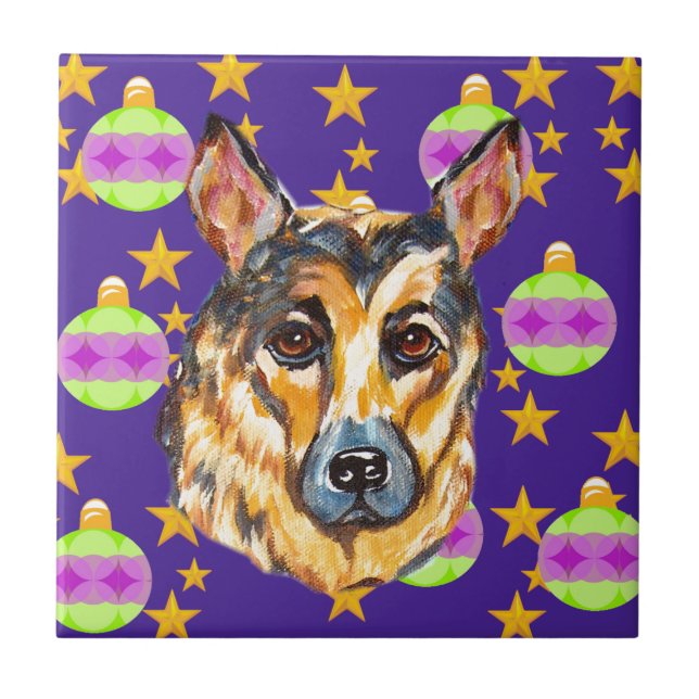 GERMAN SHEPHERD TILE (Front)