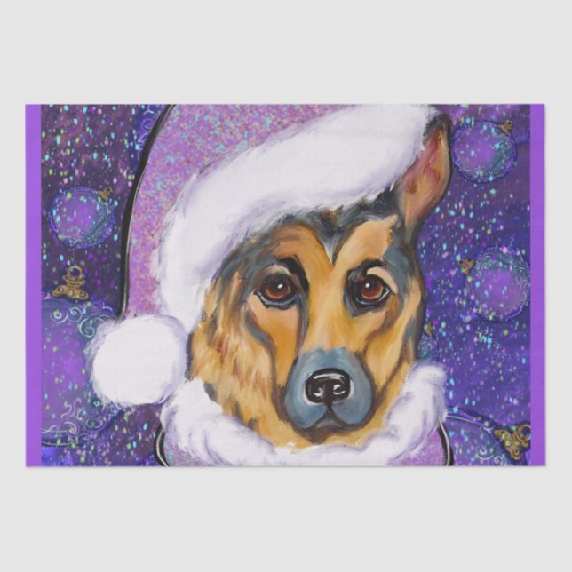 GERMAN SHEPHERD TISSUE PAPER (Front)