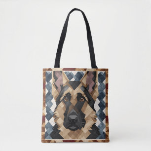 German Shepherd Tote Bag