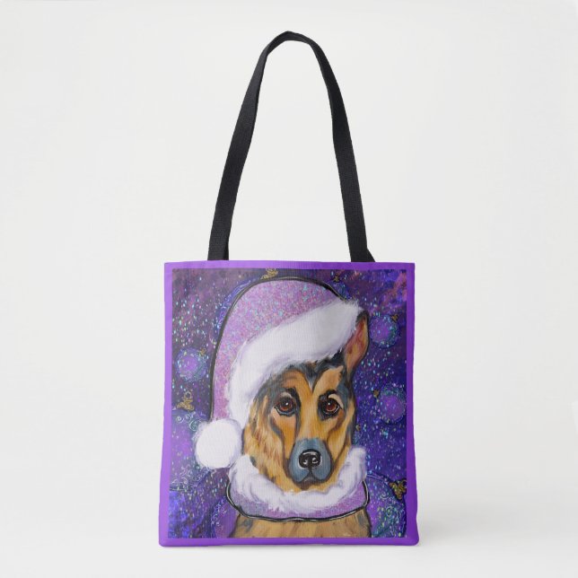 GERMAN SHEPHERD TOTE BAG (Front)
