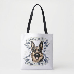 German Shepherd Tote Bag