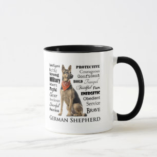 German Shepherd Traits Mug