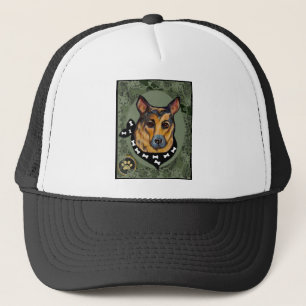 GERMAN SHEPHERD TRUCKER HAT