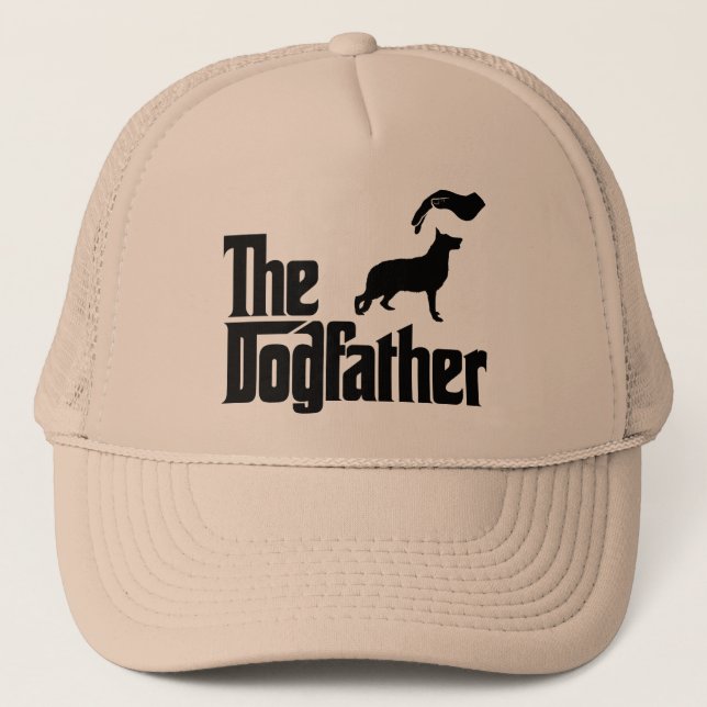 German Shepherd Trucker Hat (Front)