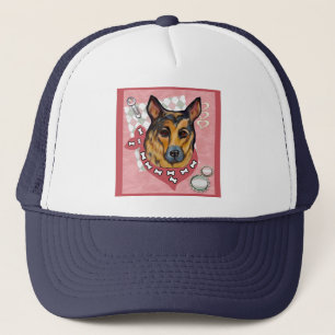 GERMAN SHEPHERD TRUCKER HAT