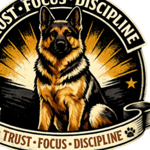 German Shepherd Trust Focus Discipline Design T-Shirt