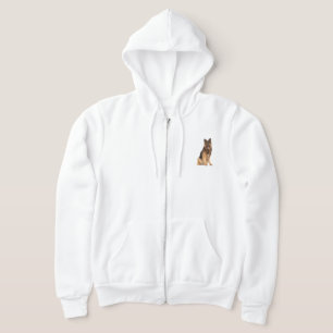 German Shepherd,tumbler wrap straight  design, dog Hoodie