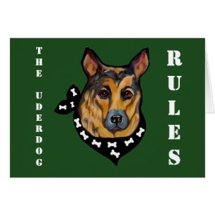 GERMAN SHEPHERD UNDERDOG