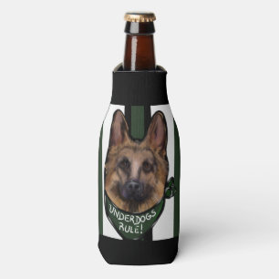 German Shepherd Underdog Bottle Cooler