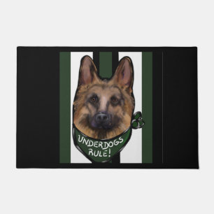 German Shepherd Underdog Doormat