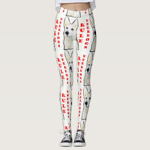 GERMAN SHEPHERD UNDERDOG LEGGINGS