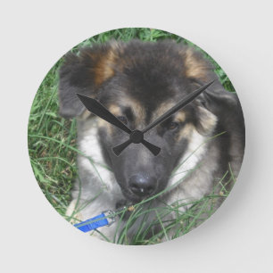 German Shepherd Wall Clock