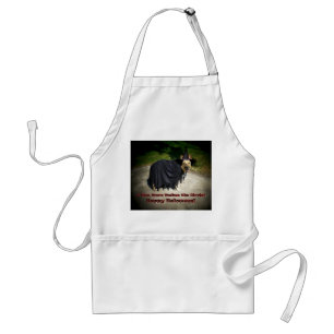 German Shepherd Witch Dog Standard Apron