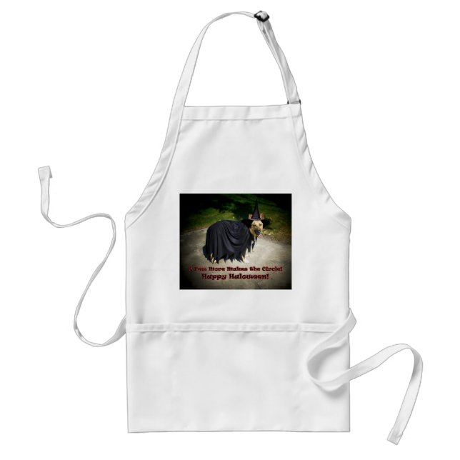 German Shepherd Witch Dog Standard Apron (Front)