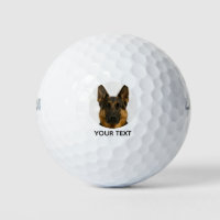  German Shepherd With Custom Text