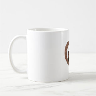 German Shepherd with Heart Shaped Word Art Coffee Mug