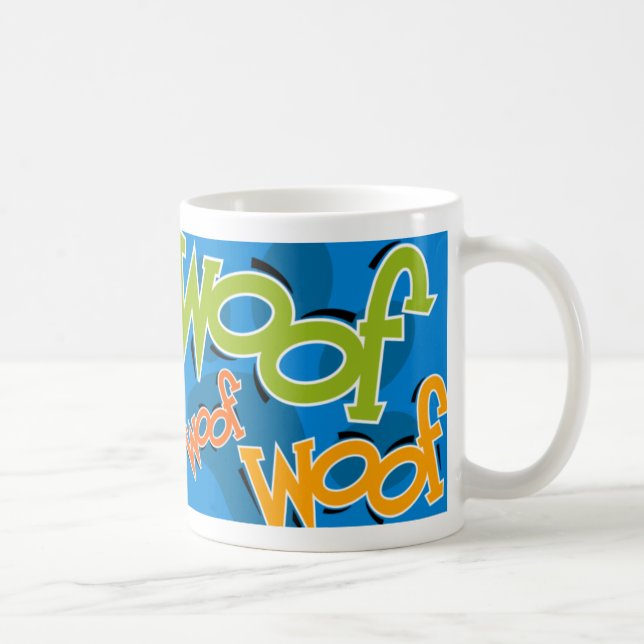 German Shepherd Woof mug (Right)