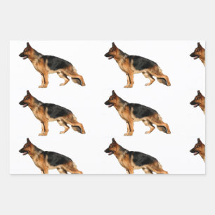 German Shepherd Wrapping Paper