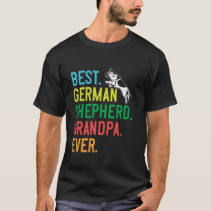 German Shepherds BEST GERMAN SHEPHERD GRANDPA Gran T-Shirt
