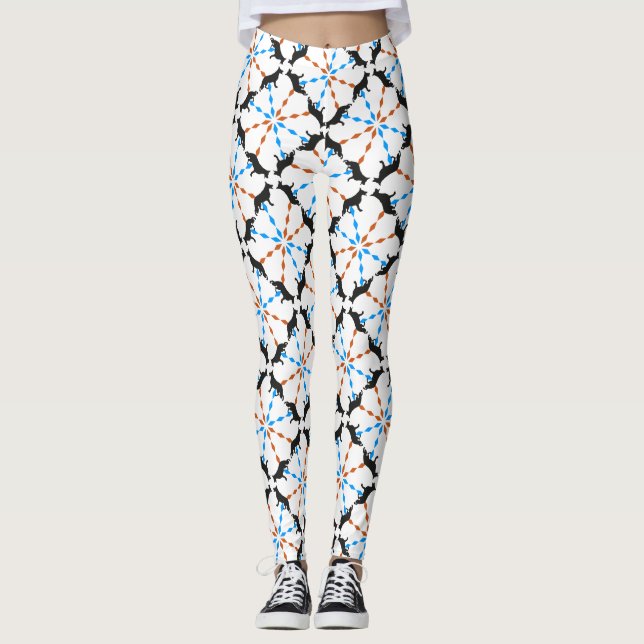 German Shepherds Leggings (Front)