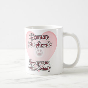 German Shepherds Love You No Matter What Mug