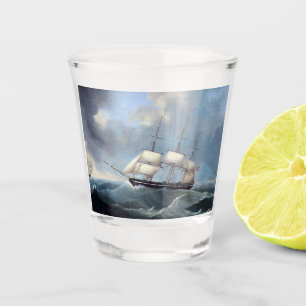 German ship Anne Emilie 1848 Shot Glass