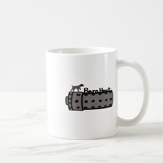 German Short Hair Pointer Barnhunt Sticker  Coffee Mug (Right)