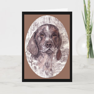 German Short Hair Pointer Greeting Card