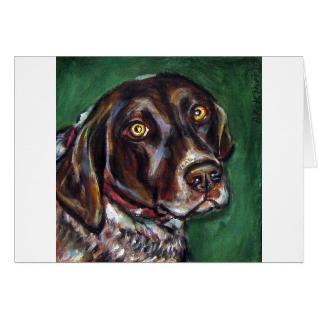 German Shorthair Pointer (Front Horizontal)