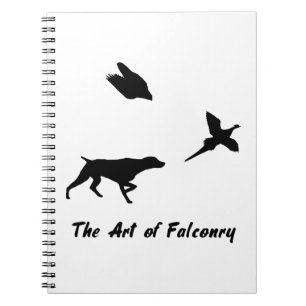 German Shorthair Pointer and Falconry Notebook