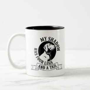 German Shorthair Pointer Cute GSP Gift Two-Tone Coffee Mug