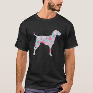 German Shorthair Pointer GSP Dog Mum Valentines Da T-Shirt