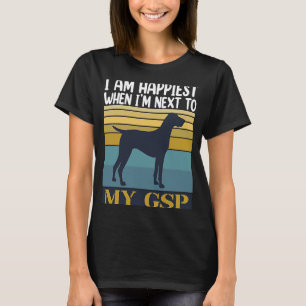 German Shorthair Pointer  GSP Mum Dad  4 T-Shirt