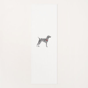 German Shorthair Pointer I GSP Dog Mum I Love Hear Yoga Mat