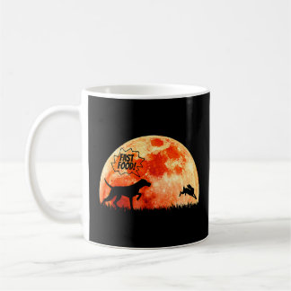 German Shorthair Pointer Nature Moon Silhouette D Coffee Mug