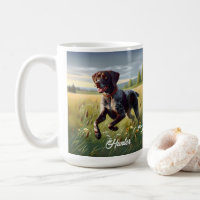 German Shorthair Pointer Running