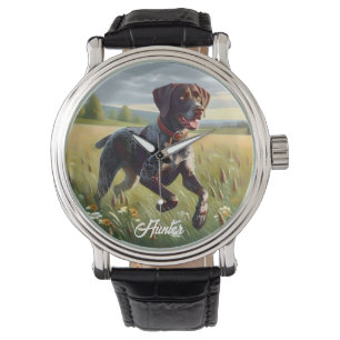German Shorthair Pointer Running Watch