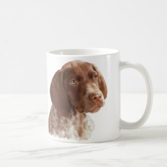 German Shorthair Puppy Coffee Mug (Right)